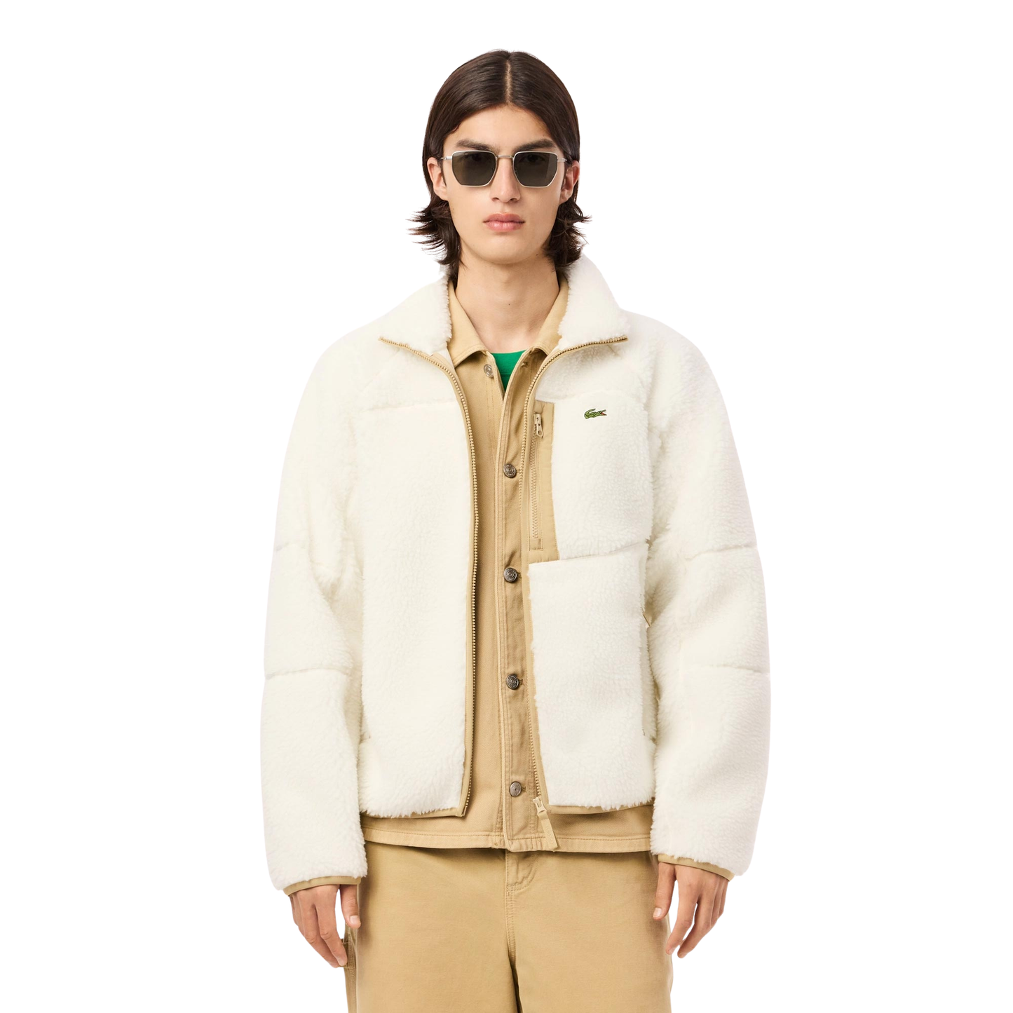 Lacoste Sherpa Fleece Jacket