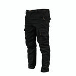 black Men's Cargo Stretch Pants