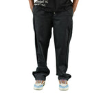 black denim Relaxed Fit Cargo Pants