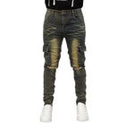 Men's Desert Washed Cargo Jeans