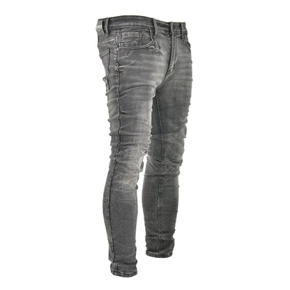 Men’s Charcoal Stacked Skinny Jeans