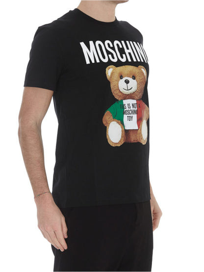 Moschino Italian Teddy Cotton T-shirt
