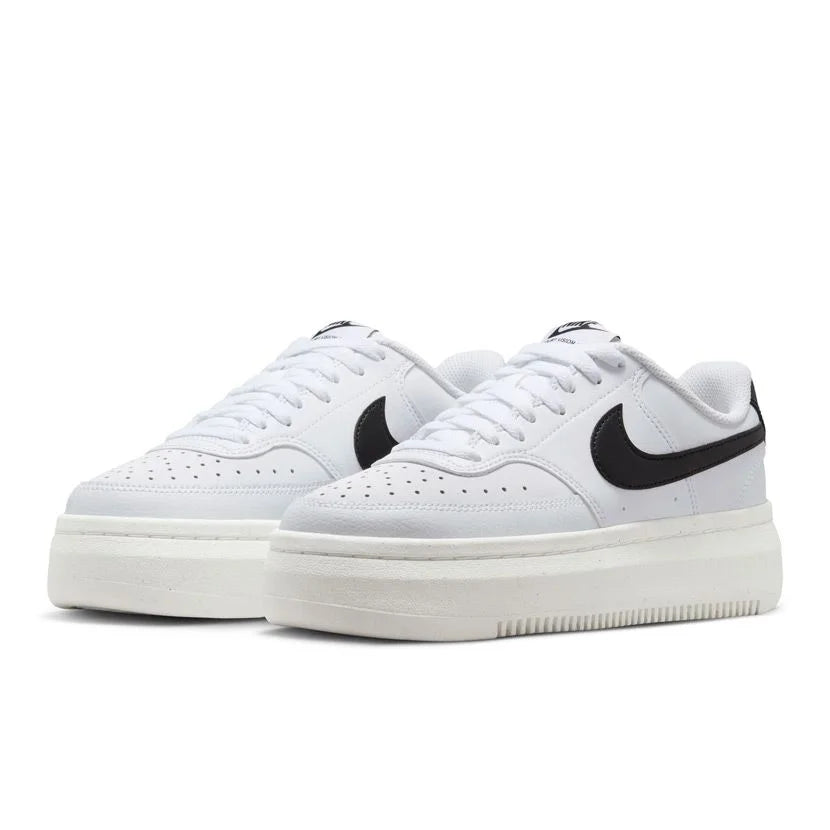 Women's Nike Court Vision Alta White/Black Sneakers
