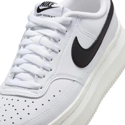 Women's Nike Court Vision Alta White/Black Sneakers