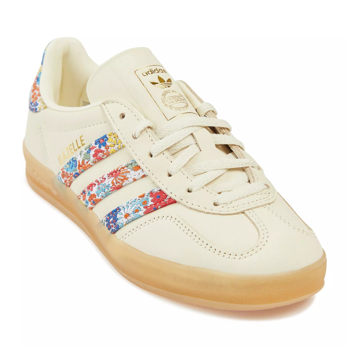 Adidas Cream Gazelle Indoor x Liberty London sneakers