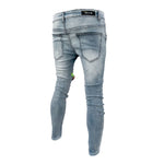 Men's ripped denim jeans