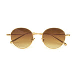 Round Classic Gold Frame Sunglasses