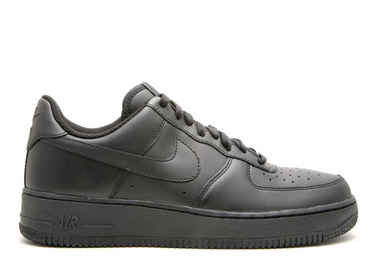 Nike AIR FORCE 1 '07 'BLACK' sneaker Sneaker DC_Desire
